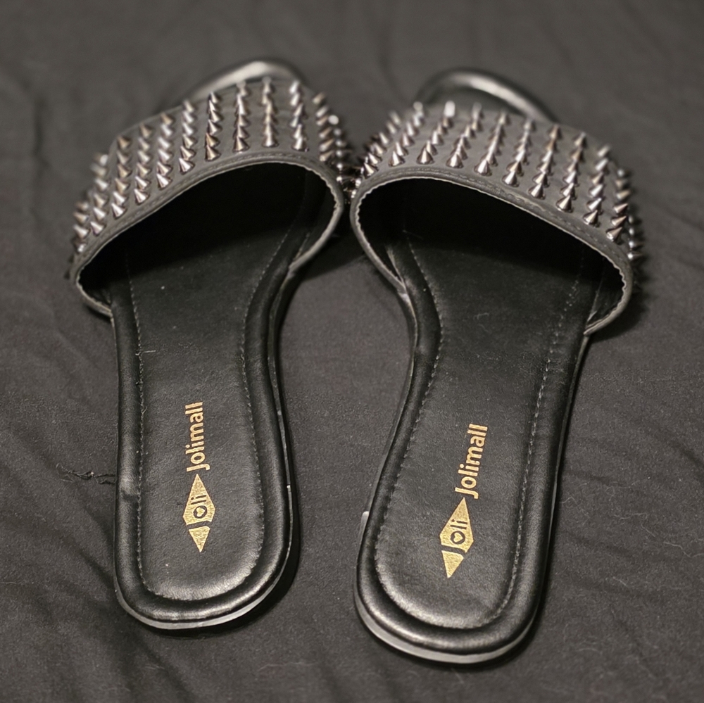 Jolimall Spiked Sandals - Picture 2 of 3